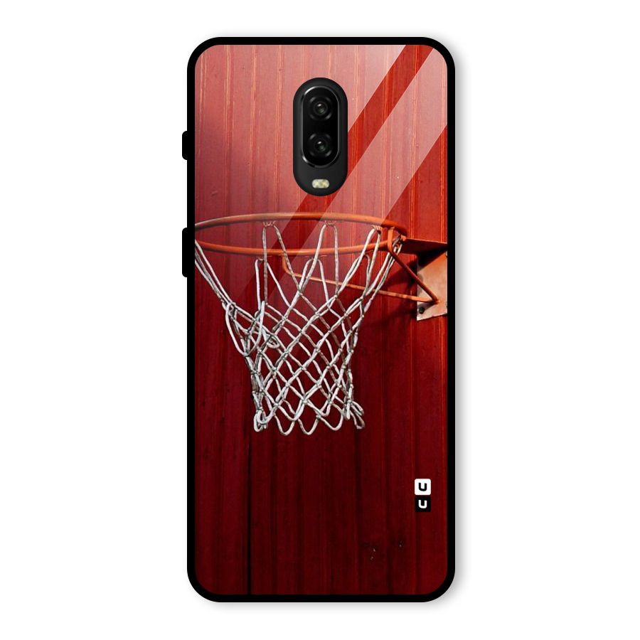 Basket Red Glass Back Case for OnePlus 6T