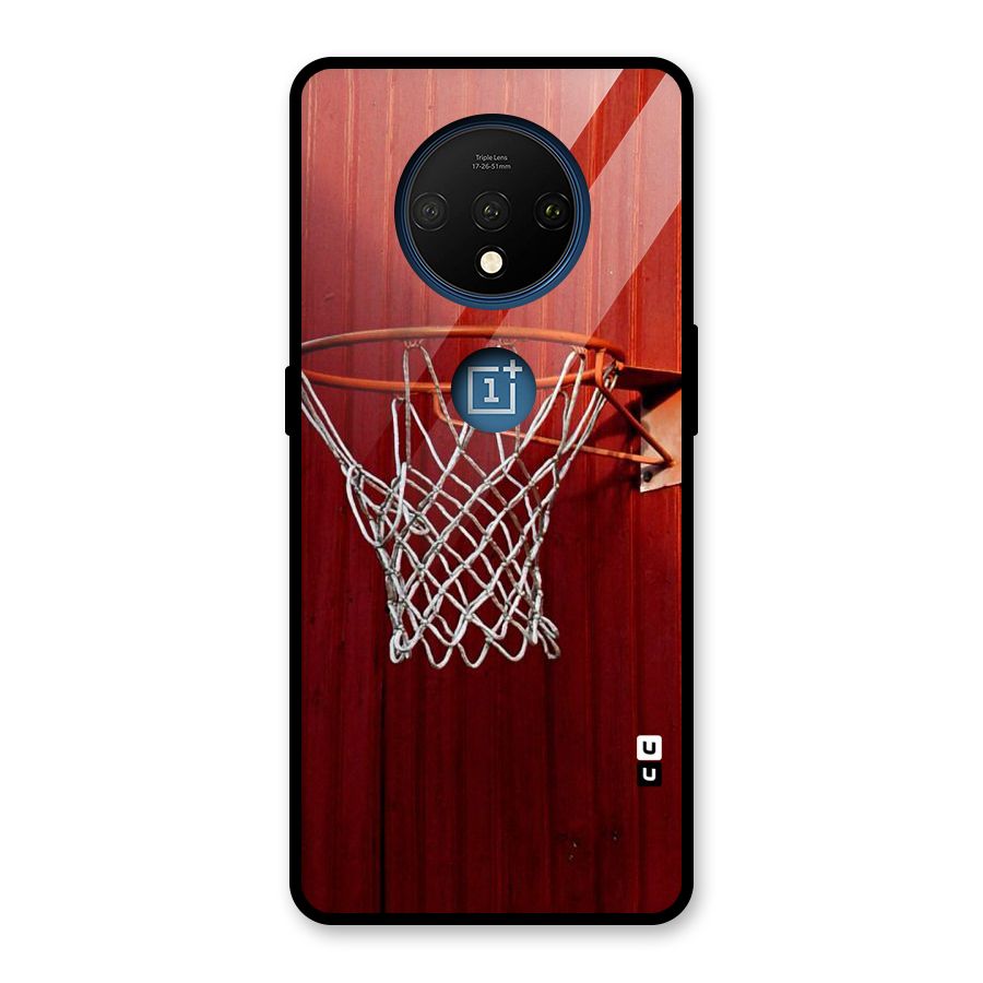 Basket Red Glass Back Case for OnePlus 7T