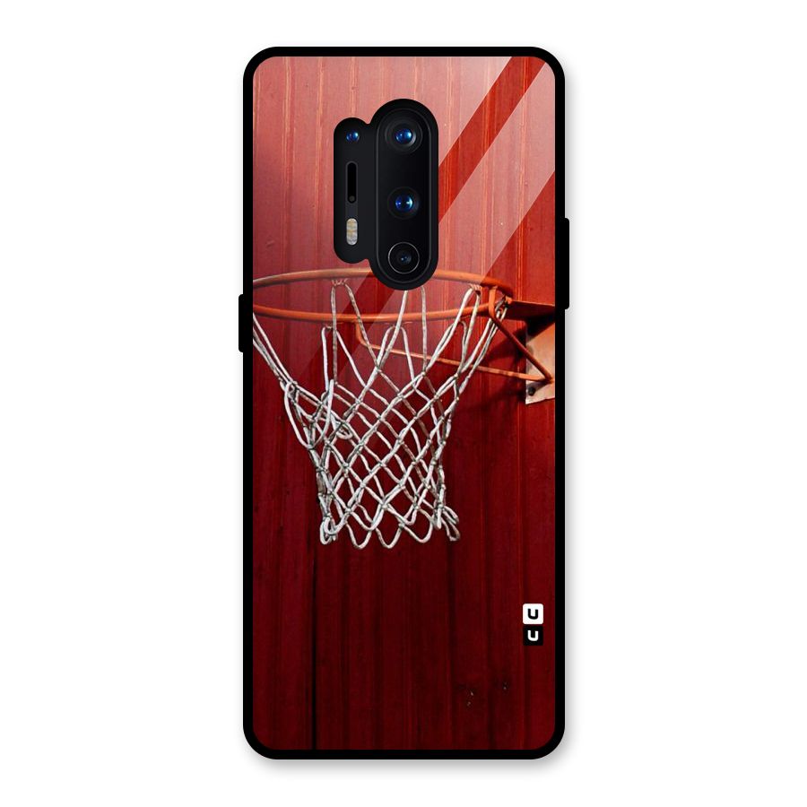 Basket Red Glass Back Case for OnePlus 8 Pro