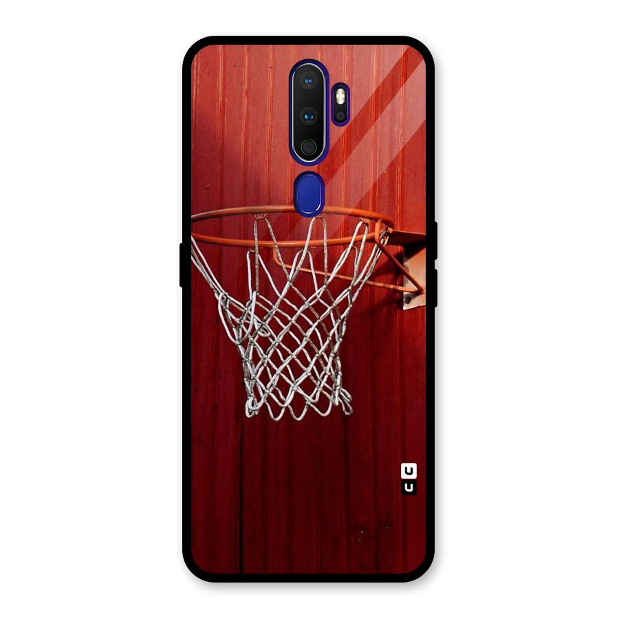 Basket Red Glass Back Case for Oppo A9 (2020)