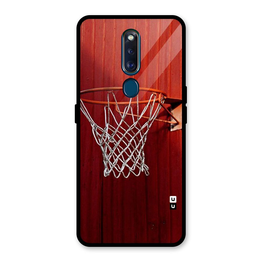 Basket Red Glass Back Case for Oppo F11 Pro
