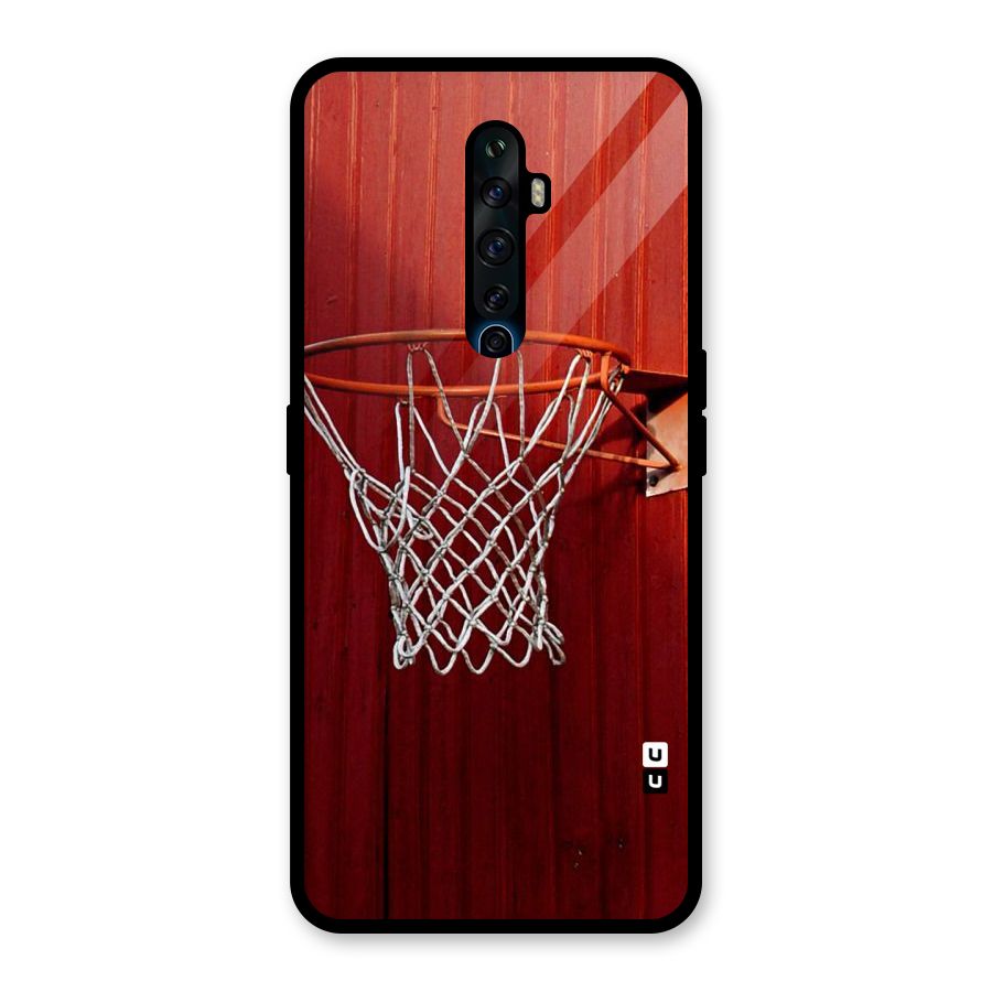 Basket Red Glass Back Case for Oppo Reno2 F