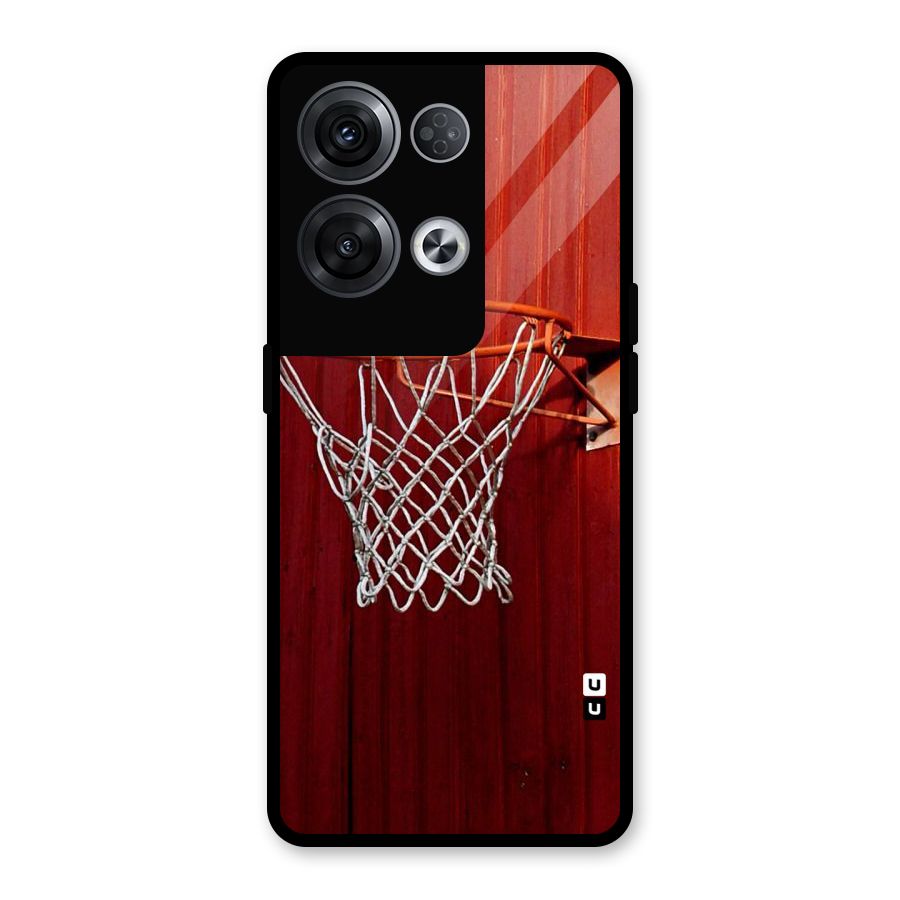 Basket Red Glass Back Case for Oppo Reno8 Pro 5G
