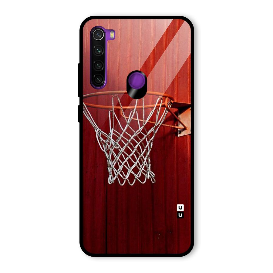 Basket Red Glass Back Case for Redmi Note 8
