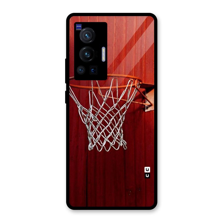 Basket Red Glass Back Case for Vivo X70 Pro