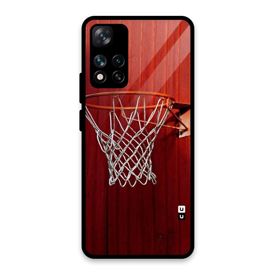 Basket Red Glass Back Case for Xiaomi 11i HyperCharge 5G