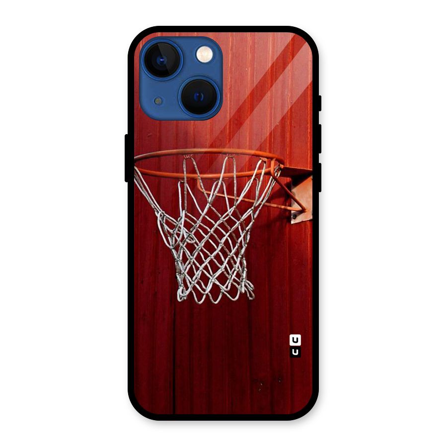 Basket Red Glass Back Case for iPhone 13 Mini