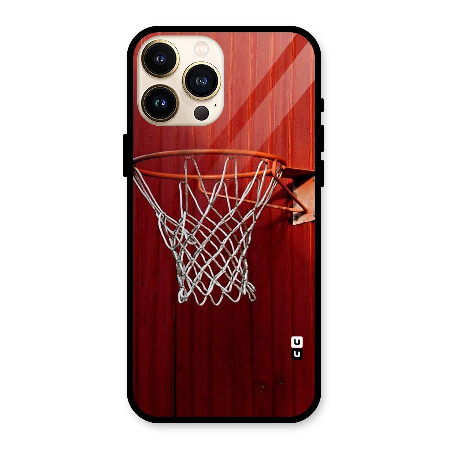 Basket Red Glass Back Case for iPhone 13 Pro Max