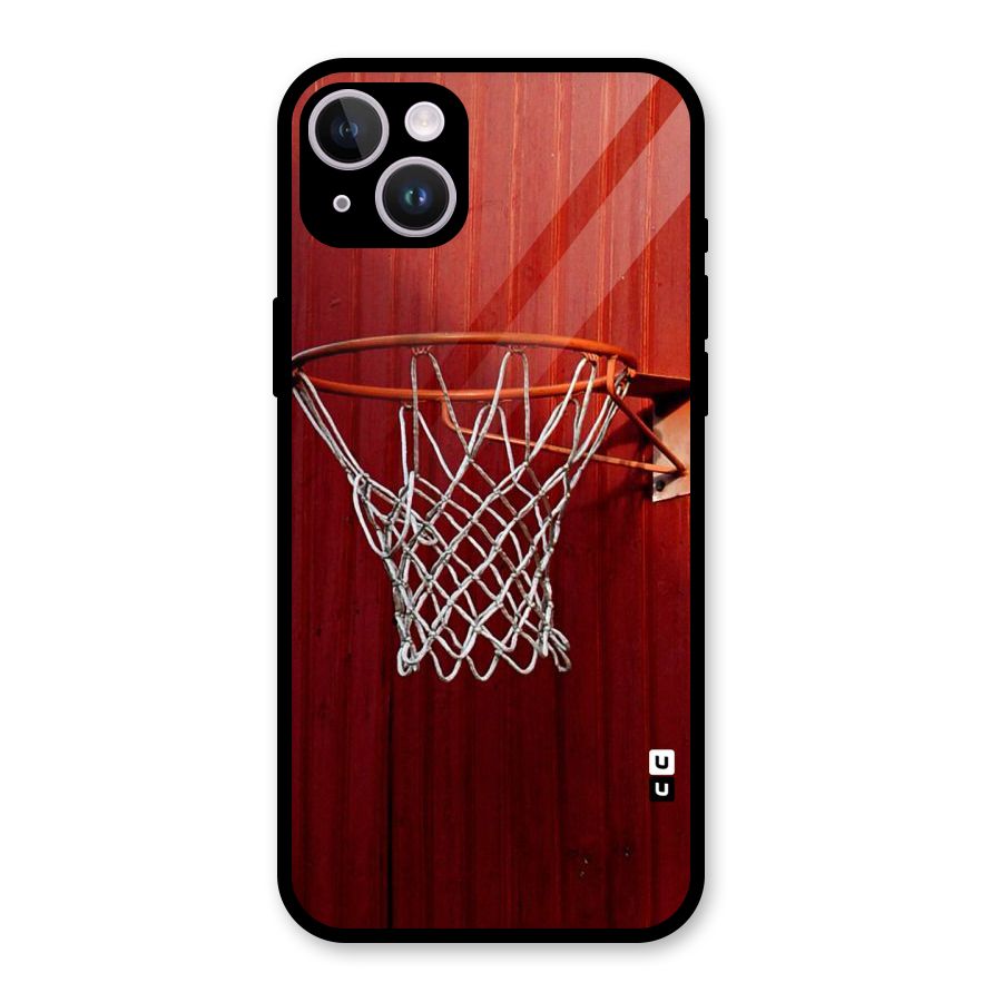 Basket Red Glass Back Case for iPhone 14 Plus