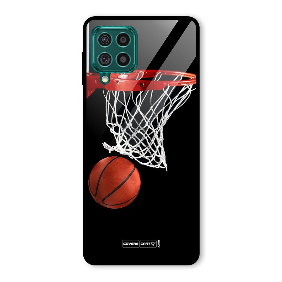 Basketball Glass Back Case for Galaxy F62