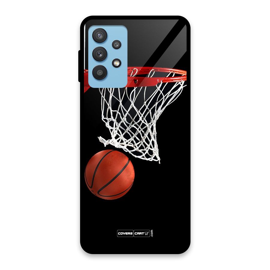 Basketball Glass Back Case for Galaxy M32 5G