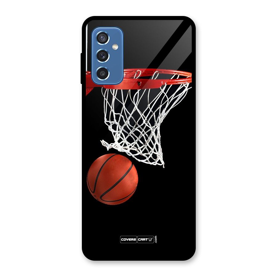 Basketball Glass Back Case for Galaxy M52 5G