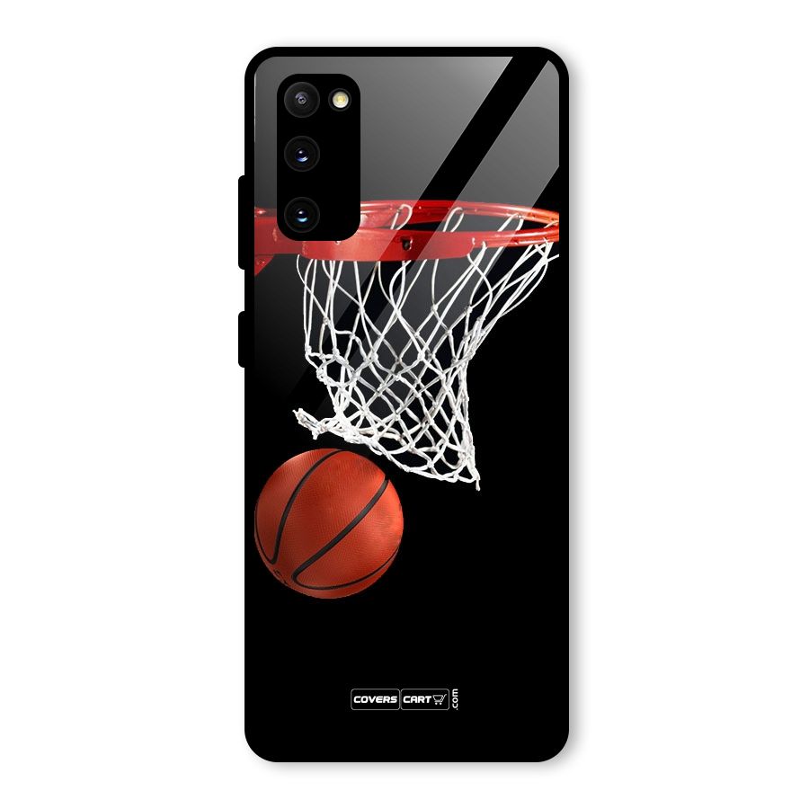 Basketball Glass Back Case for Galaxy S20 FE