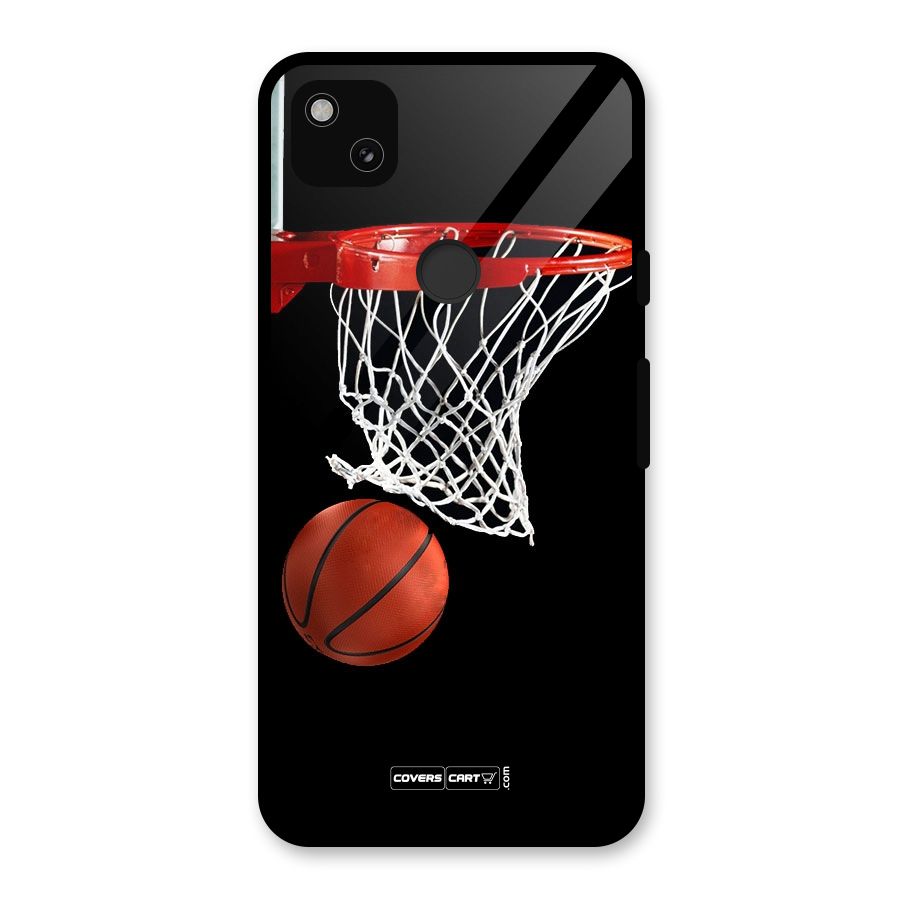 Basketball Glass Back Case for Google Pixel 4a