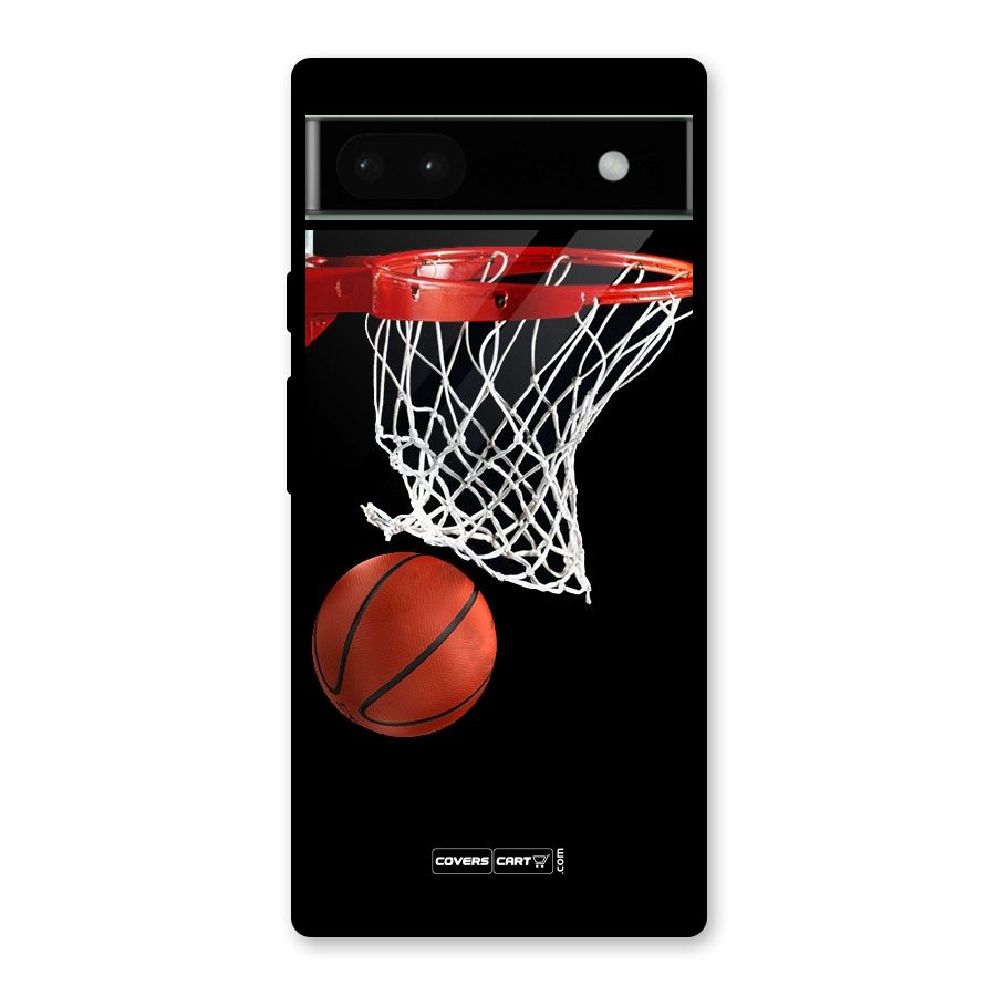 Basketball Glass Back Case for Google Pixel 6a