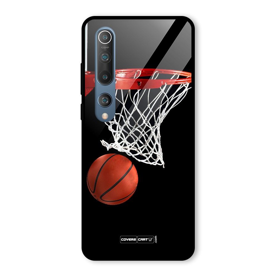 Basketball Glass Back Case for Mi 10