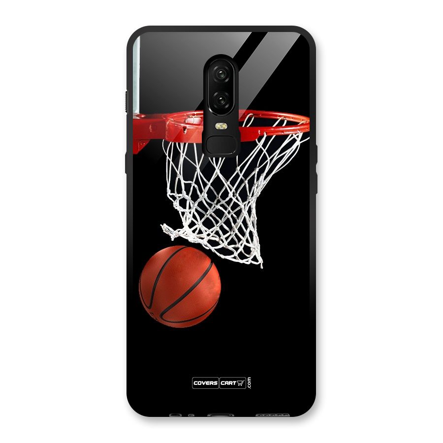 Basketball Glass Back Case for OnePlus 6