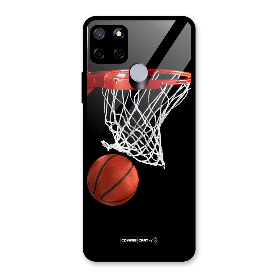 Basketball Glass Back Case for Realme C15