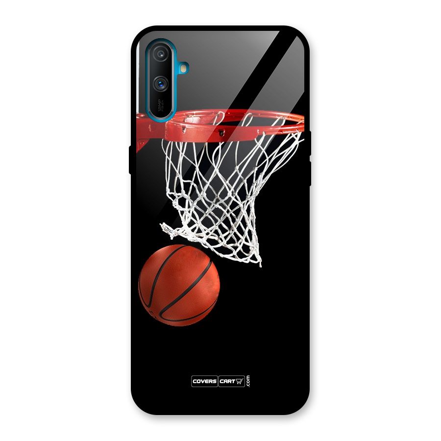 Basketball Glass Back Case for Realme C3