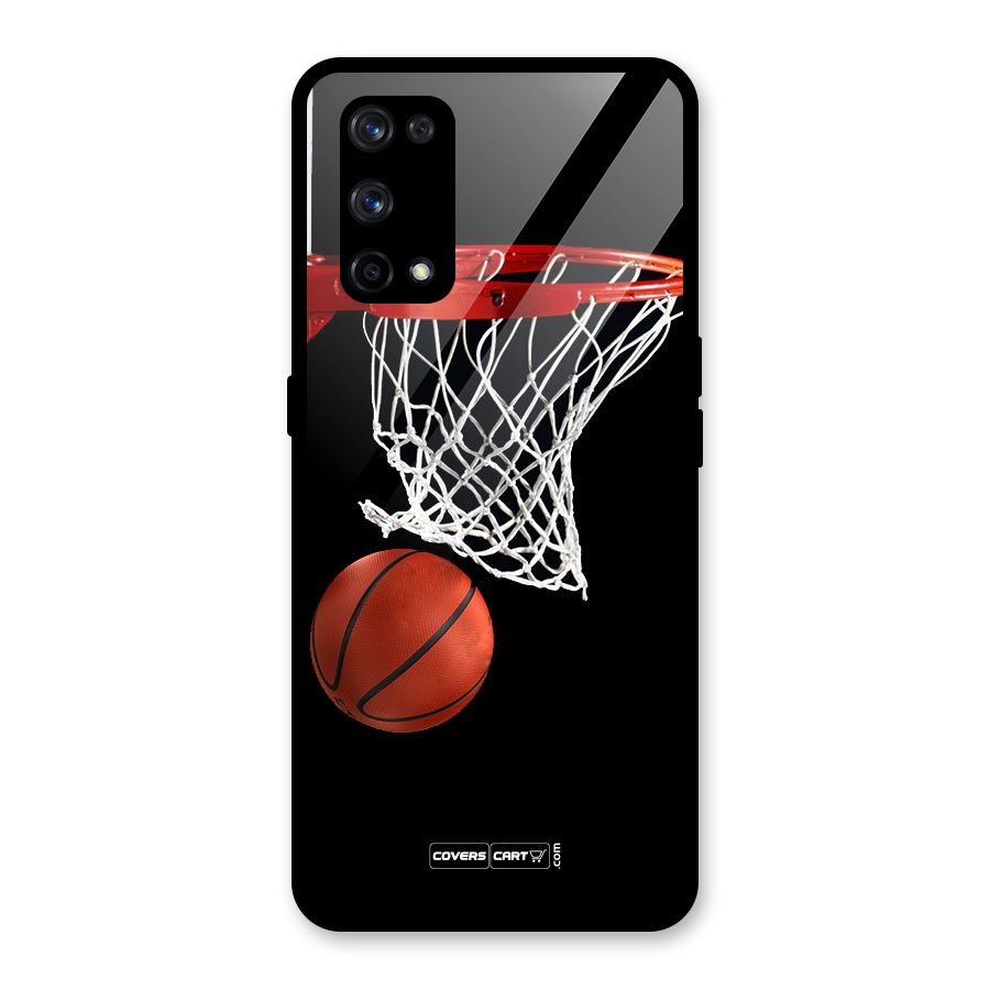 Basketball Glass Back Case for Realme X7 Pro