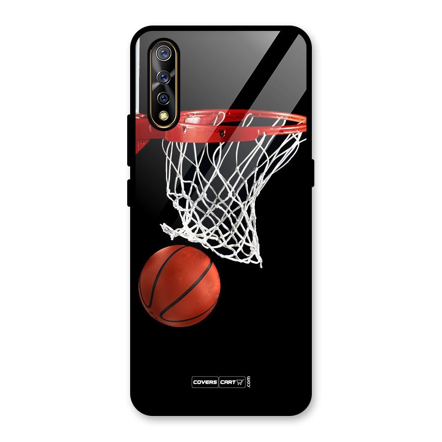Basketball Glass Back Case for Vivo S1