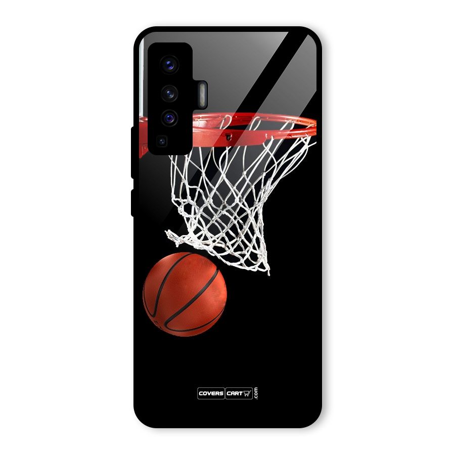 Basketball Glass Back Case for Vivo X50