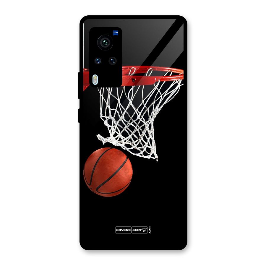 Basketball Glass Back Case for Vivo X60 Pro