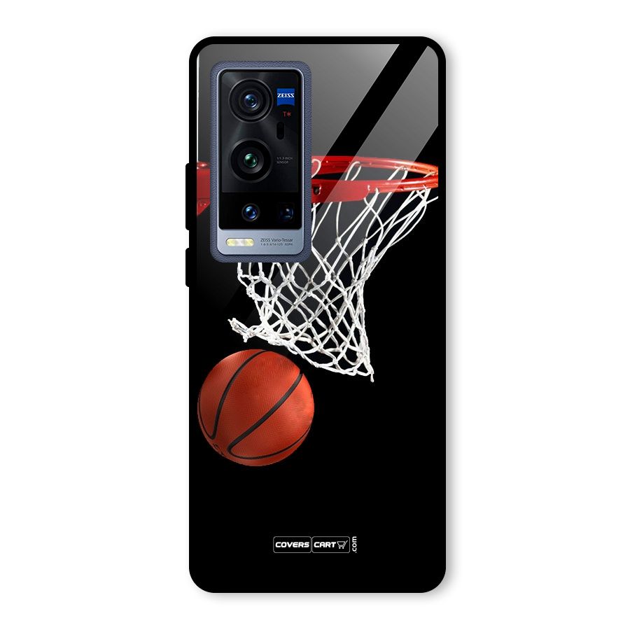 Basketball Glass Back Case for Vivo X60 Pro Plus