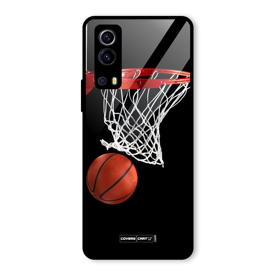 Basketball Glass Back Case for Vivo iQOO Z3