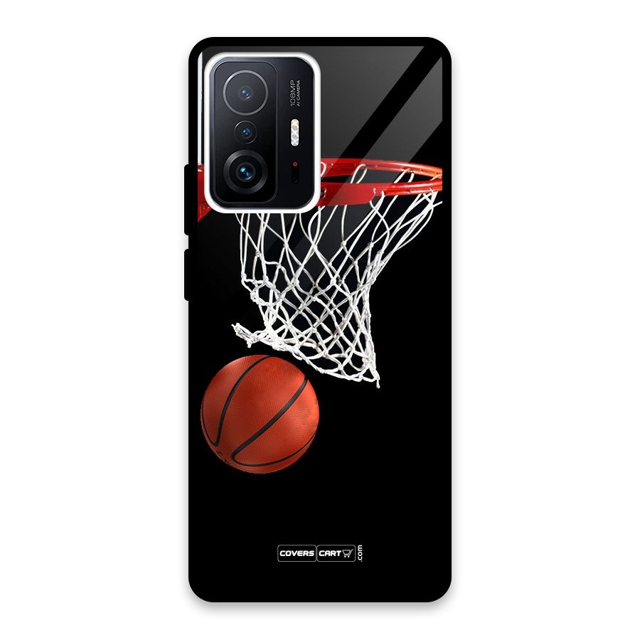 Basketball Glass Back Case for Xiaomi 11T Pro