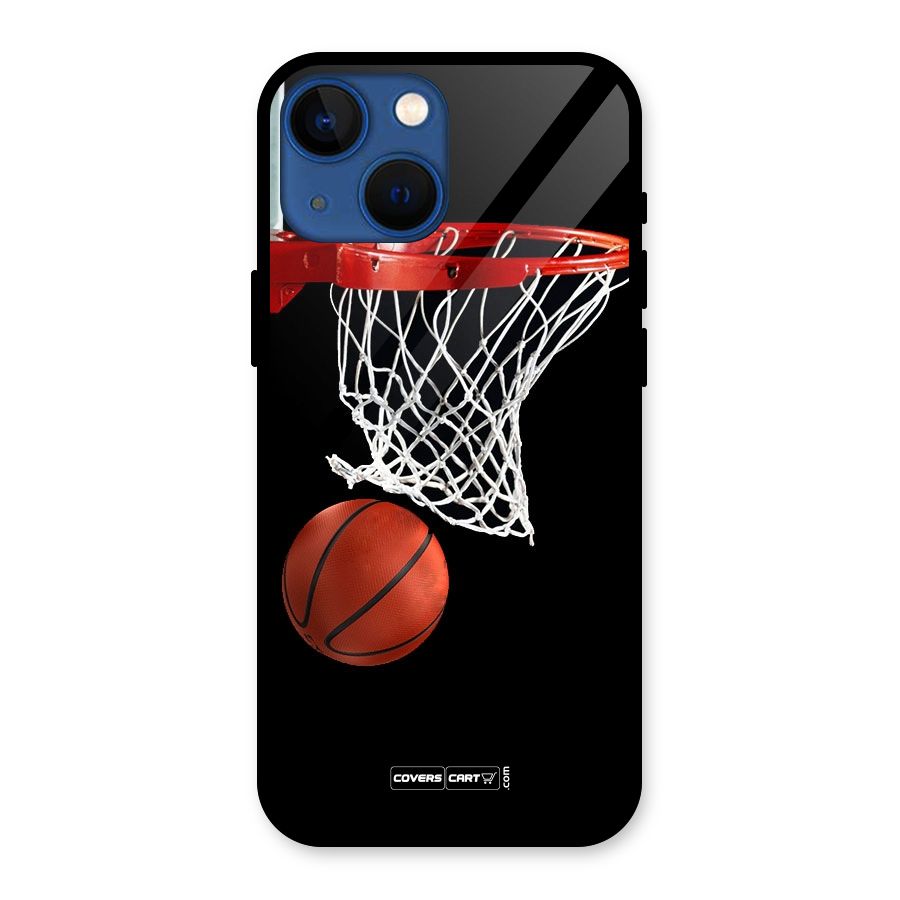 Basketball Glass Back Case for iPhone 13 Mini