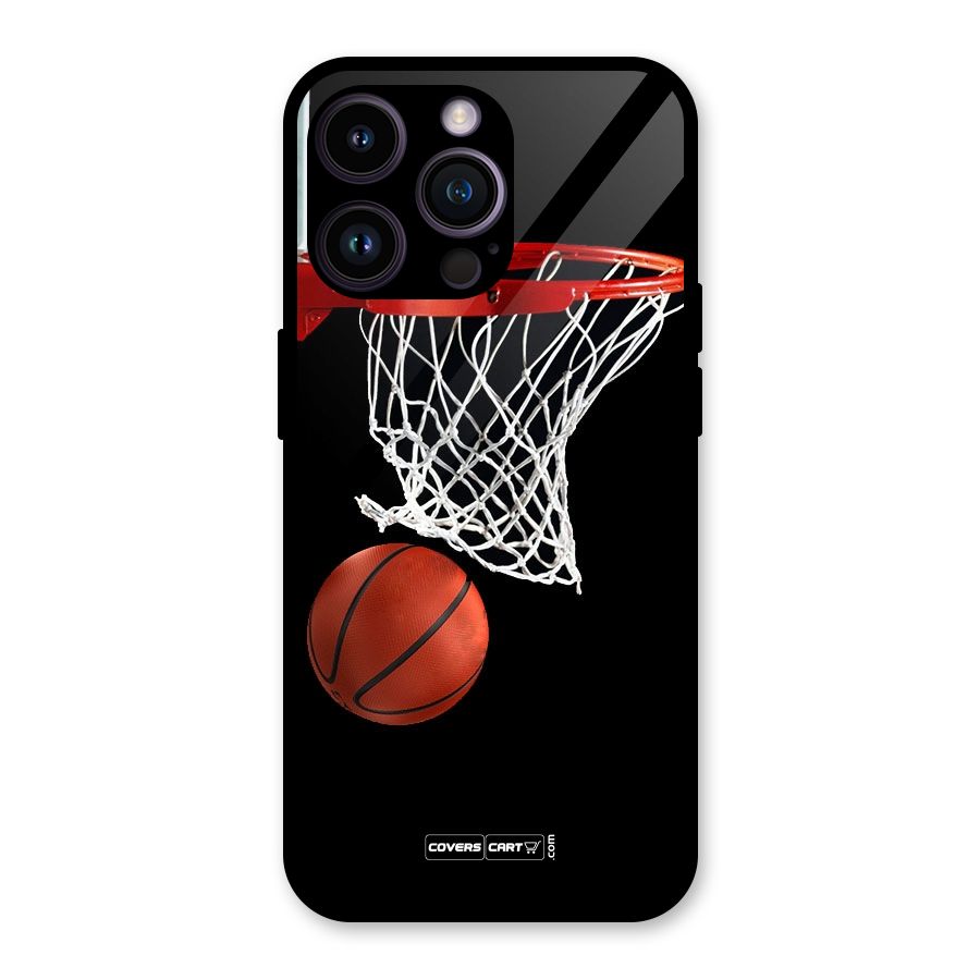 Basketball Glass Back Case for iPhone 14 Pro Max