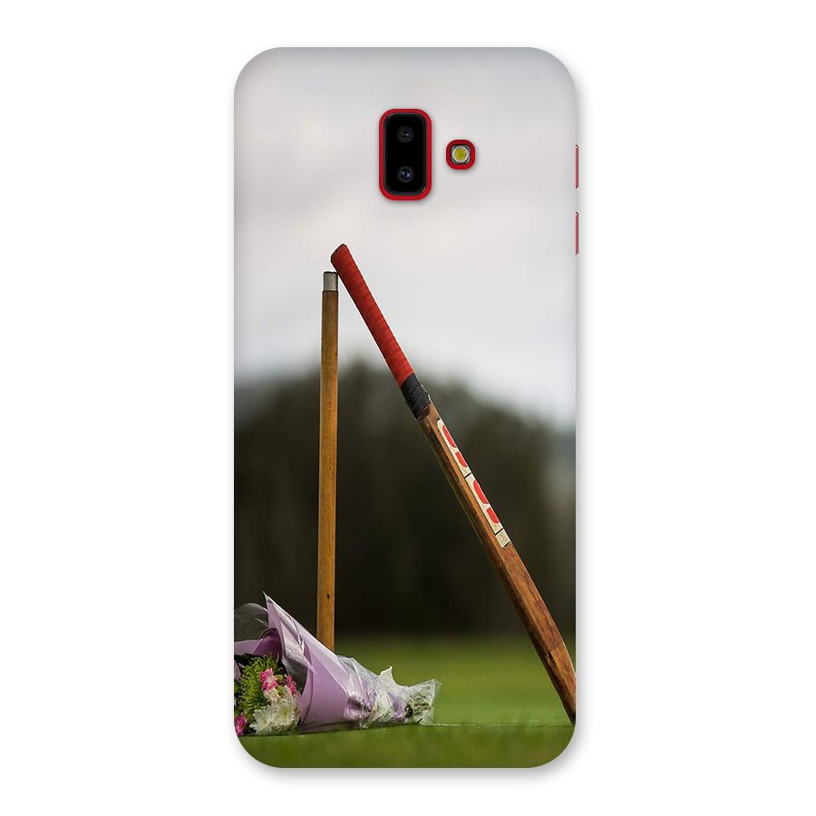 Bat Wicket Back Case for Galaxy J6 Plus