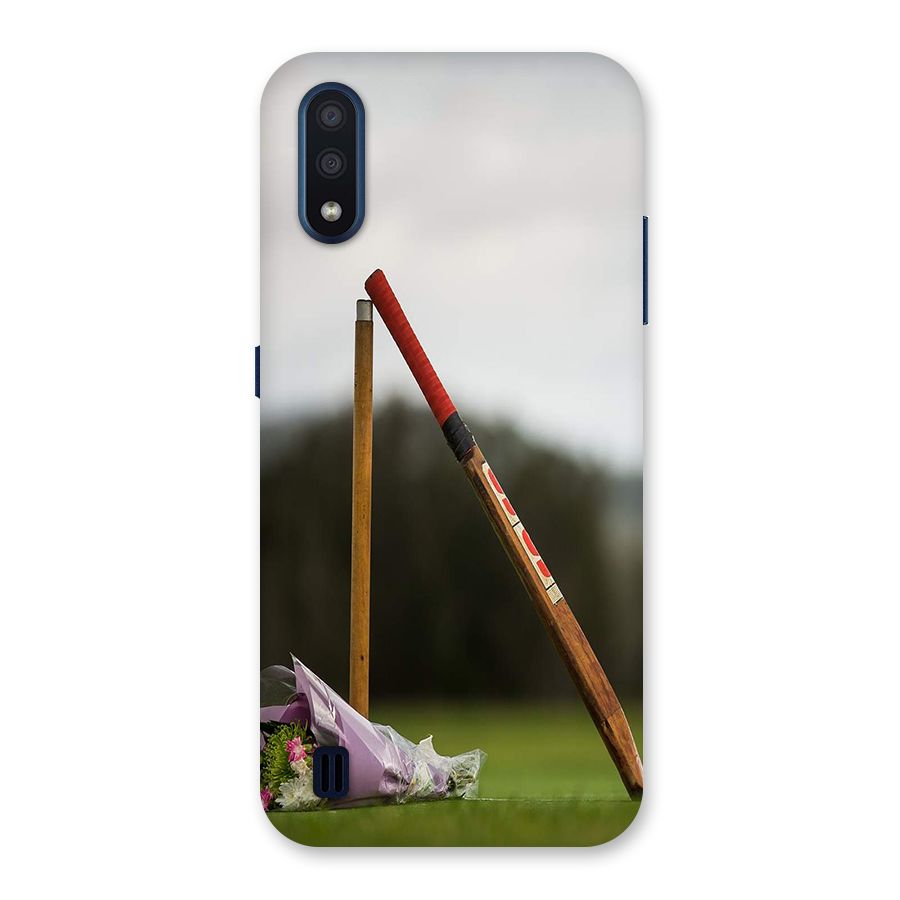 Bat Wicket Back Case for Galaxy M01