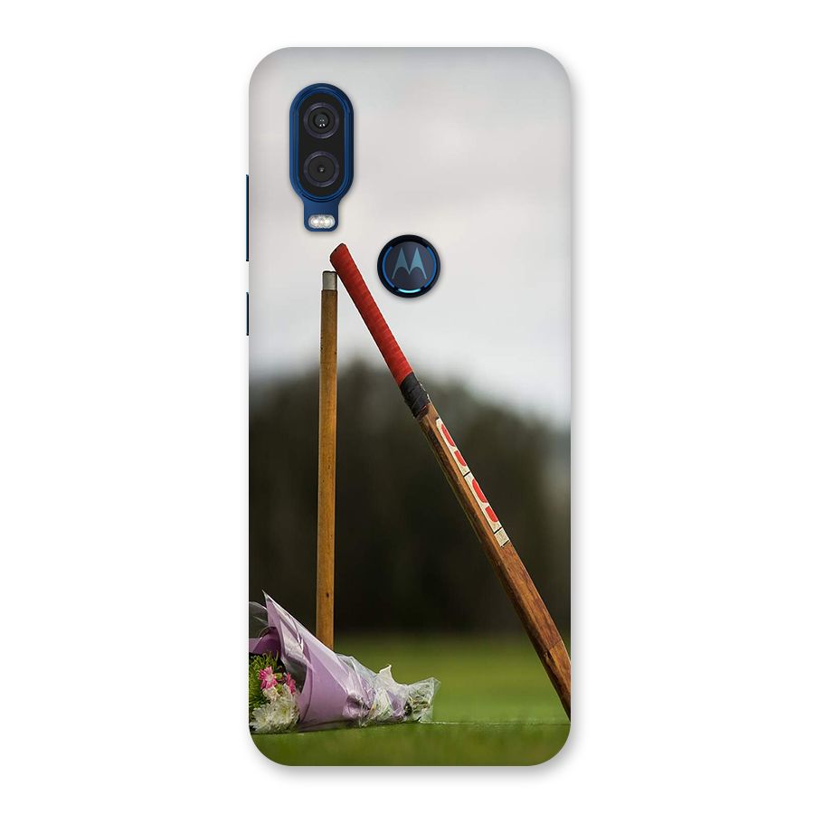 Bat Wicket Back Case for Motorola One Vision