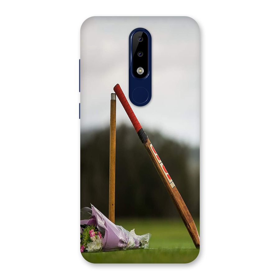 Bat Wicket Back Case for Nokia 5.1 Plus