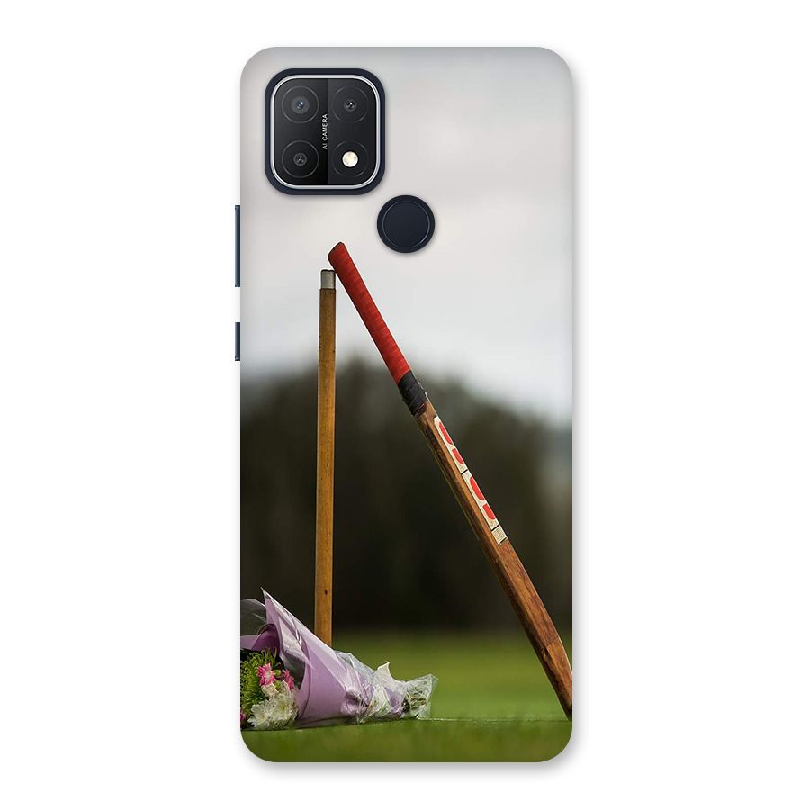 Bat Wicket Back Case for Oppo A15