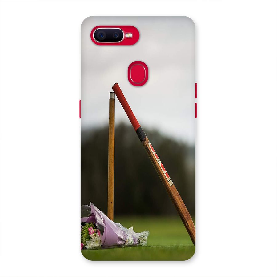 Bat Wicket Back Case for Oppo F9 Pro