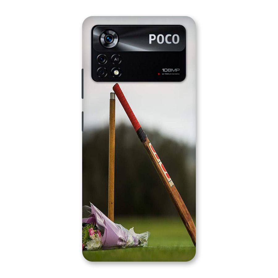 Bat Wicket Back Case for Poco X4 Pro 5G
