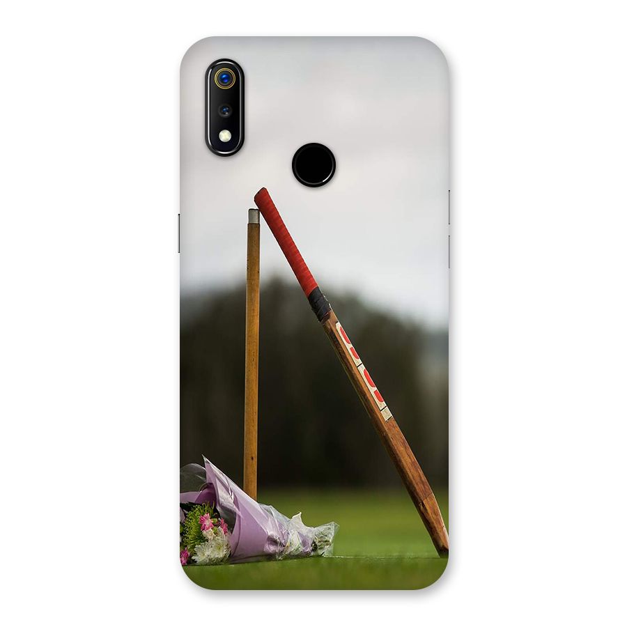 Bat Wicket Back Case for Realme 3
