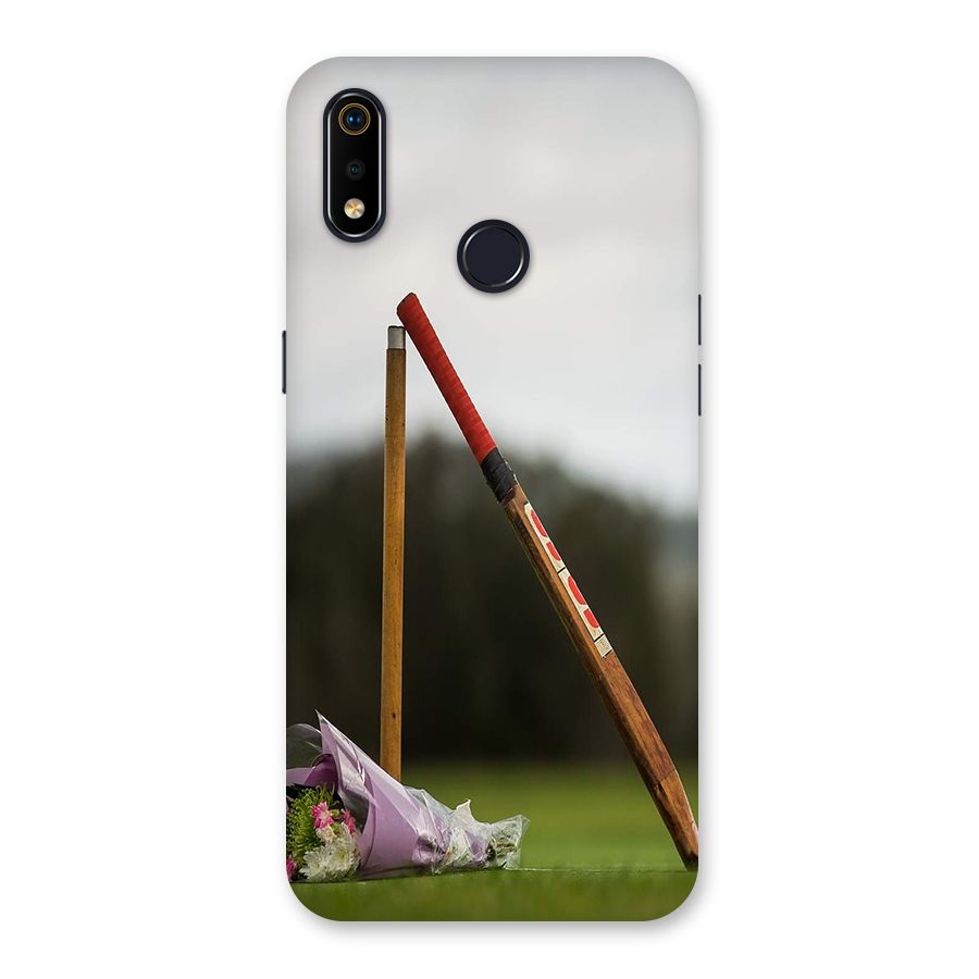 Bat Wicket Back Case for Realme 3i