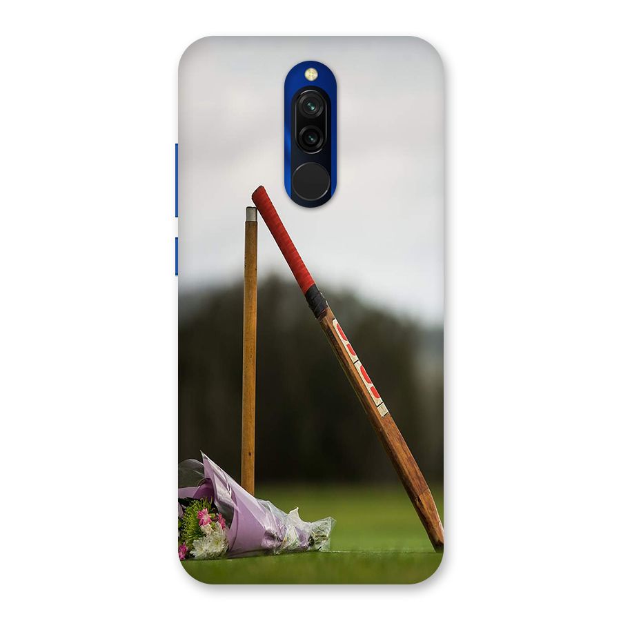 Bat Wicket Back Case for Redmi 8