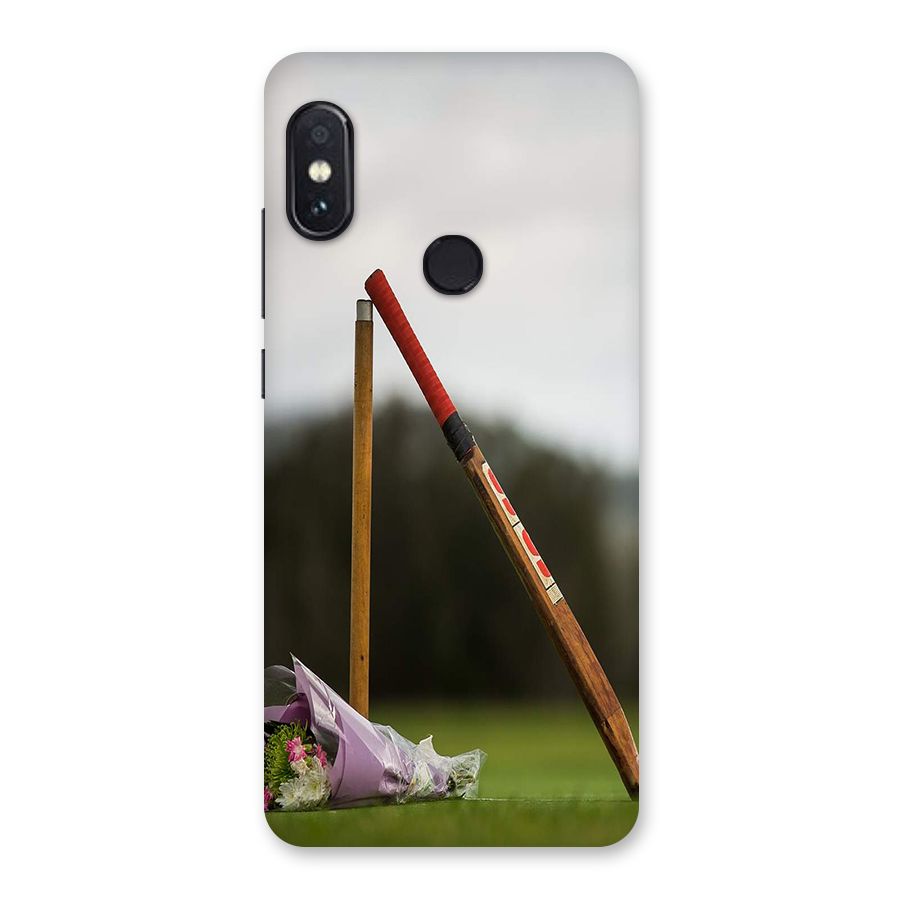 Bat Wicket Back Case for Redmi Note 5 Pro