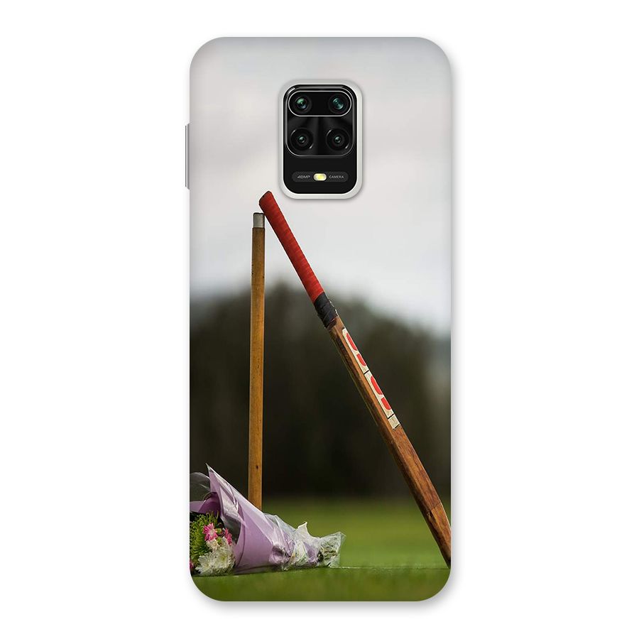 Bat Wicket Back Case for Redmi Note 9 Pro Max