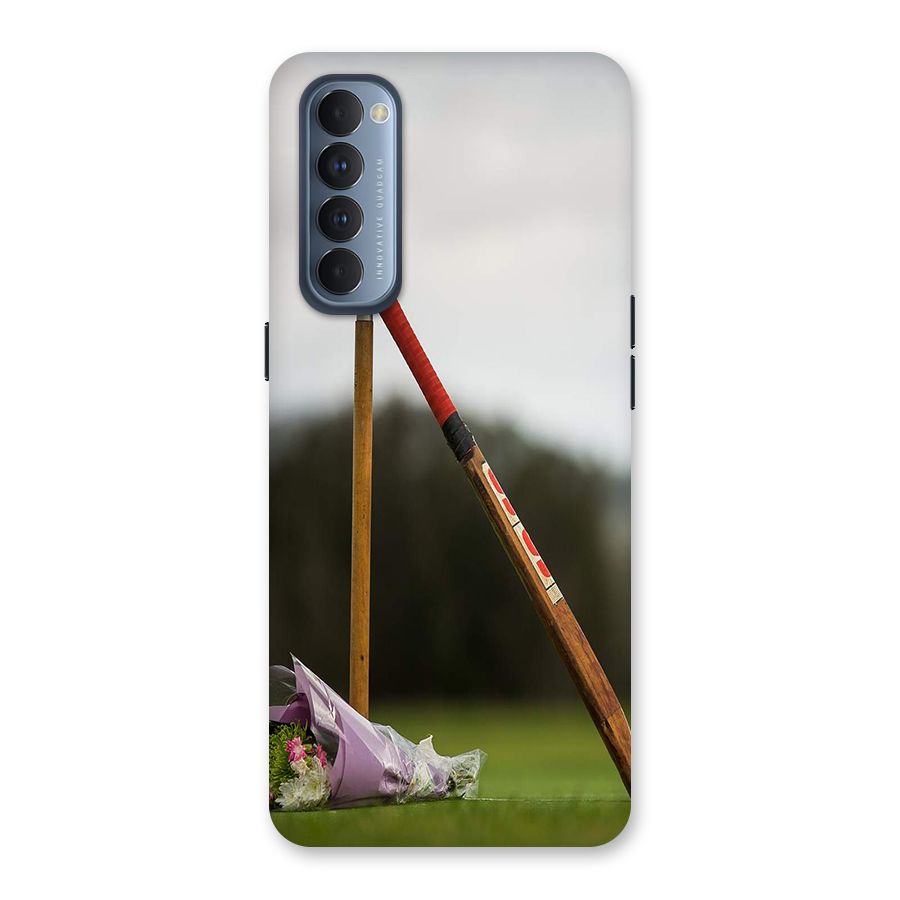Bat Wicket Back Case for Reno4 Pro