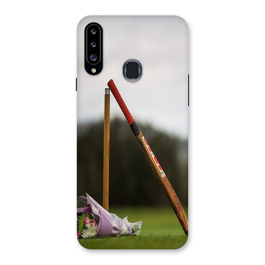 Bat Wicket Back Case for Samsung Galaxy A20s