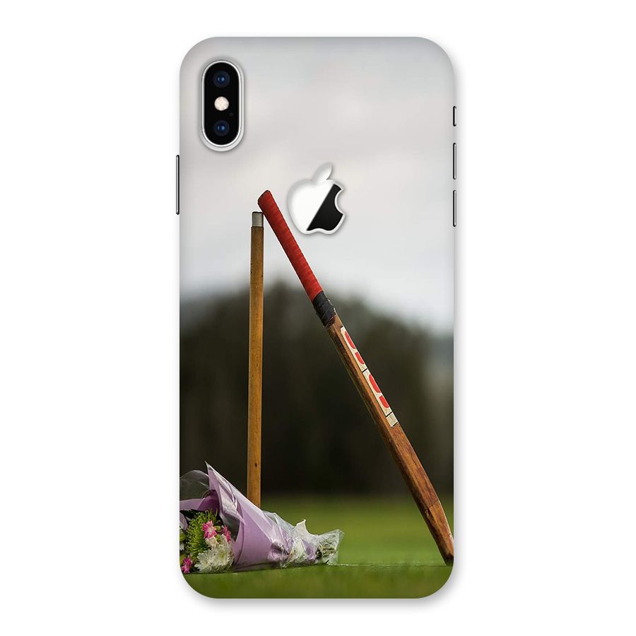 Bat Wicket Back Case for iPhone XS Max Apple Cut
