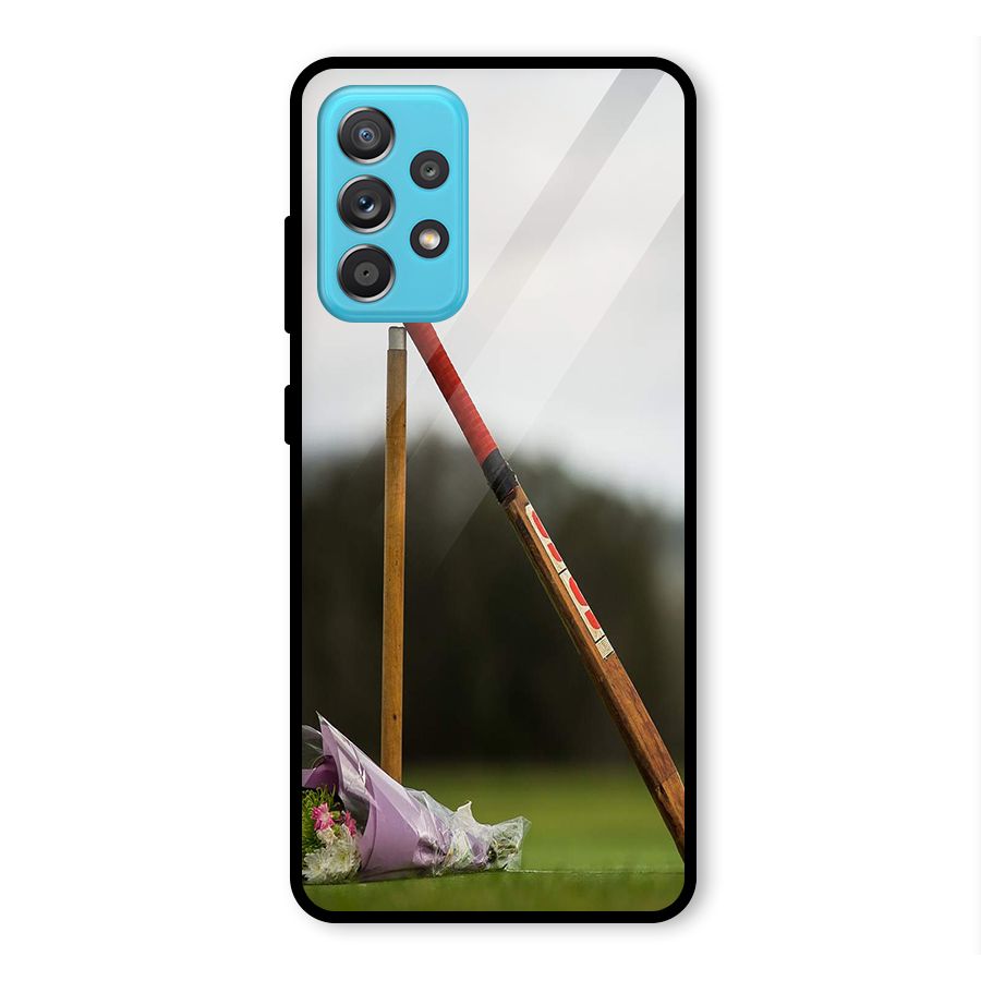 Bat Wicket Glass Back Case for Galaxy A52s 5G