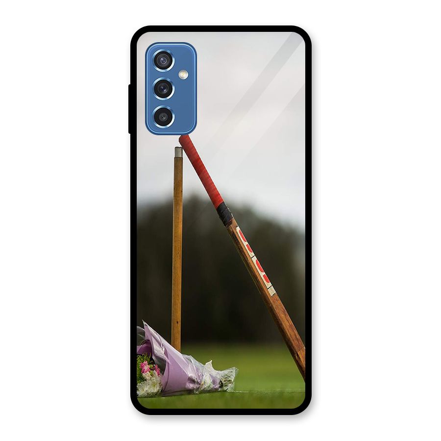 Bat Wicket Glass Back Case for Galaxy M52 5G