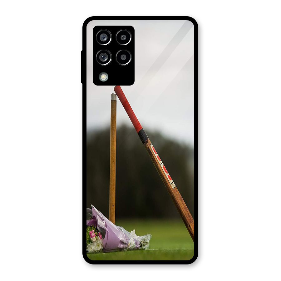 Bat Wicket Glass Back Case for Galaxy M53 5G